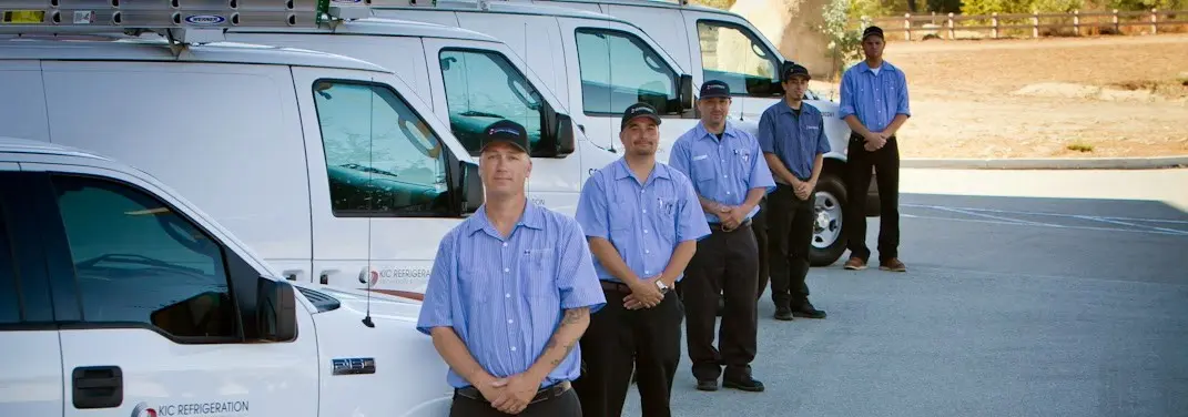 KIC Refrigeration crew ready for Mini Split Repair jobs across Plant City